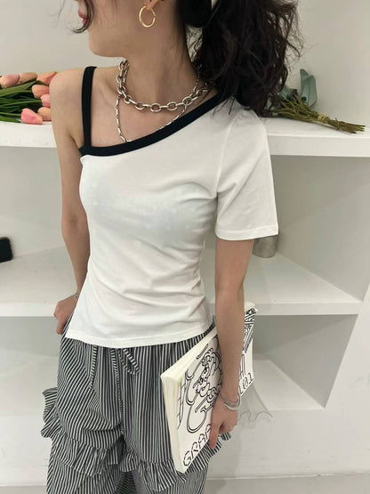 Lena Side Slit T-Shirt