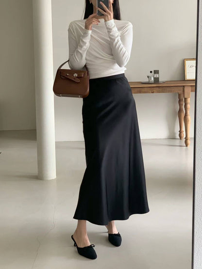 Serena Silk Skirt