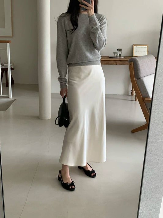 Serena Silk Skirt