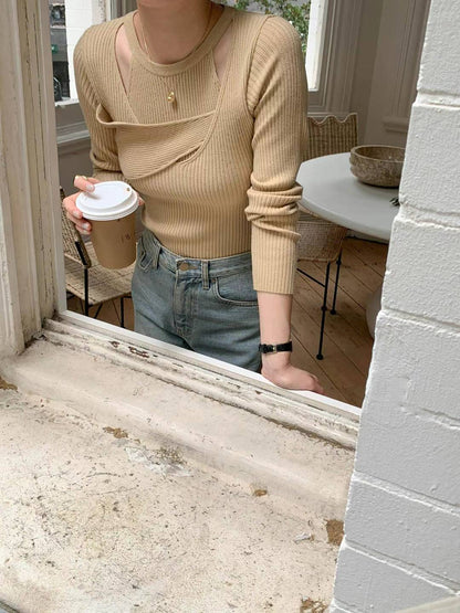 Jade Layered Knit