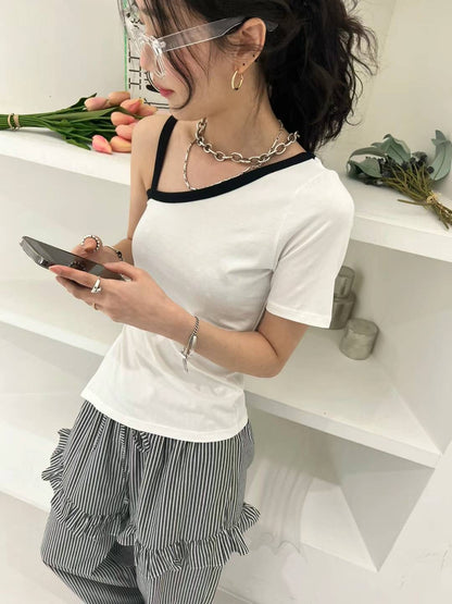 Lena Side Slit T-Shirt