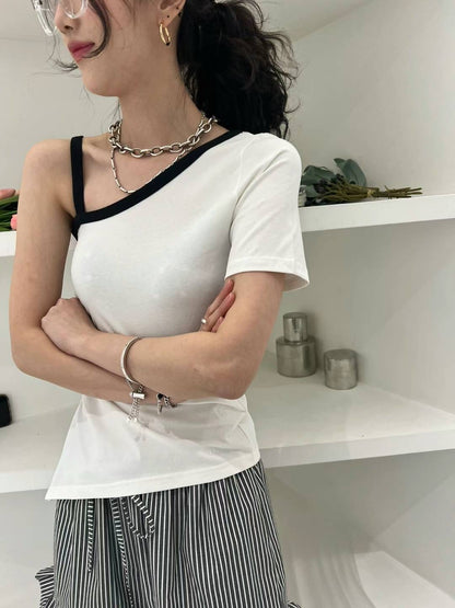 Lena Side Slit T-Shirt