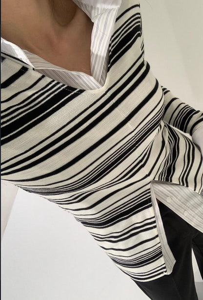 Lina Striped Top