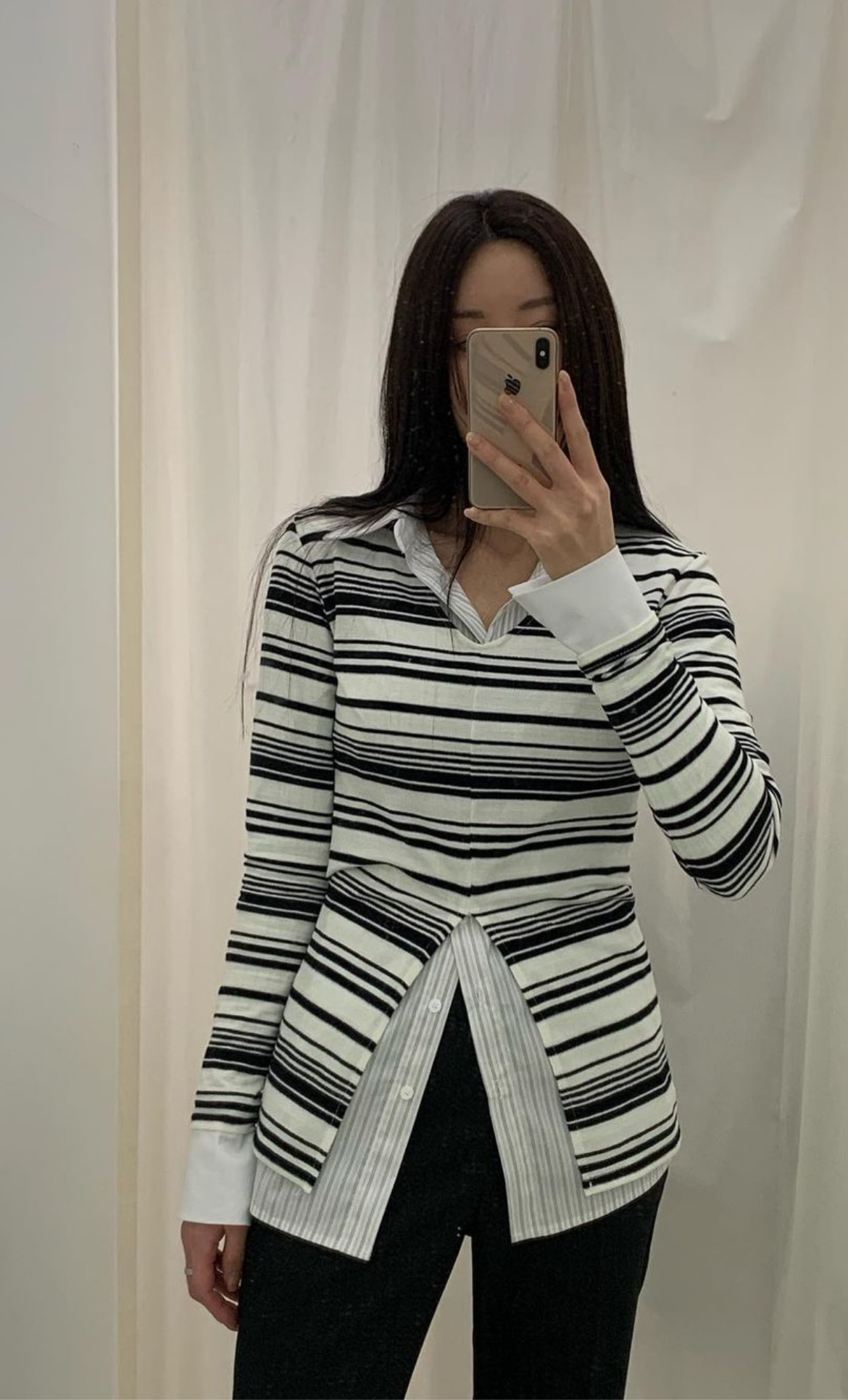 Lina Striped Top