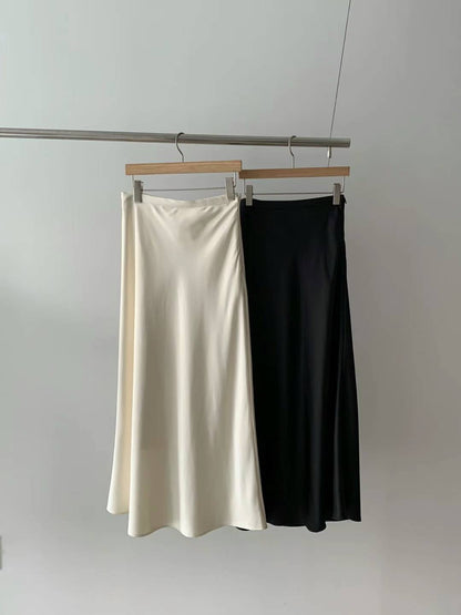 Serena Silk Skirt